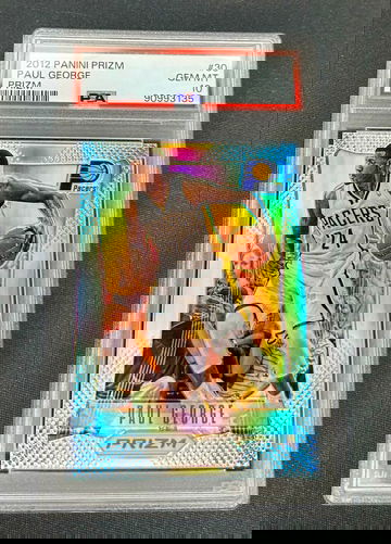 2012 Paul George Panini Prizm Silver Refractor Prizms PSA 10 GEM #30 SP LOW POP