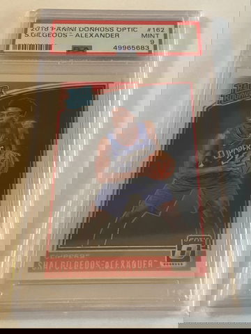 2018 Panini Optic Shai Gilgeous-Alexander Rated Rookie PSA 9