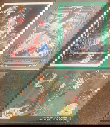 Hakeem Olajuwon 3 Card Lot