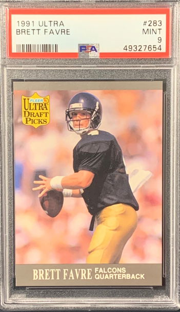 1991 Ultra Brett Favre PSA 9