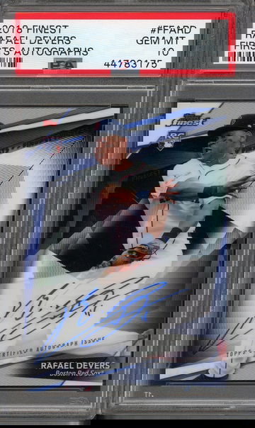 2018 Finest Firsts Auto Rafael Devers RC