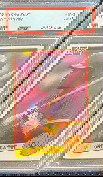 1983 Donruss Tony Gwynn #598, Rookie RC, PSA 7 NM, new slab