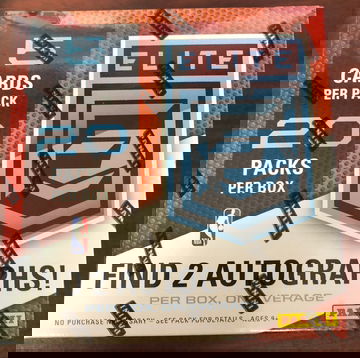 2019-20 PANINI ELITE HOBBY BOX NBA "SHIPS FROM CANADA"