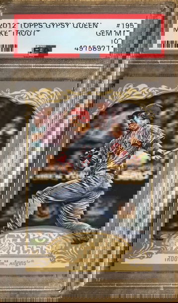 2012 Topps Gypsy Queen Mike Trout