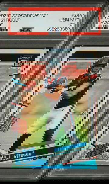 2023 Panini Donruss Optic Holo CJ Stroud #244 RC PSA 10