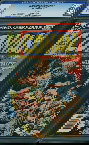 CONAN THE BARBARIAN #64, CGC 9.4 NM