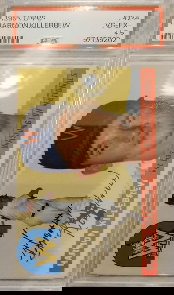 1955 Topps Harmon Killebrew Psa 4.5 VG-EX+