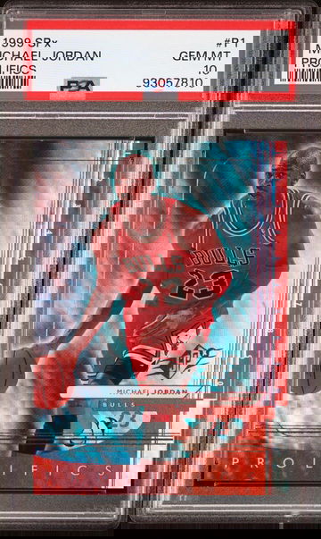 1999 SPX Michael Jordan Prolifics PSA 10