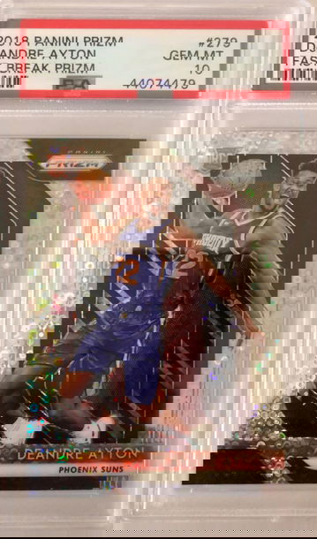 2018 DeAndre Ayton Prizm Fast Break