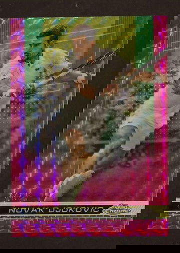 2024 Topps Chrome Tennis #1 Novak Djokovic Pink /65