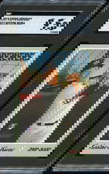 2019 Topps Heritage High Number Keston Hiura