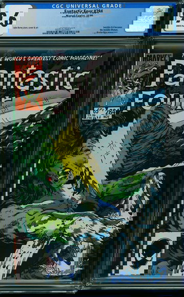 FANTASTIC FOUR #284, CGC 9.6 NM+