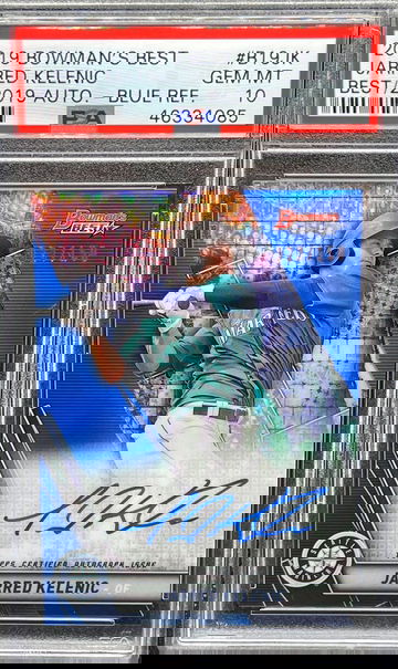 2019 Bowman's Best Jarred Kelenic BLUE PSA 10