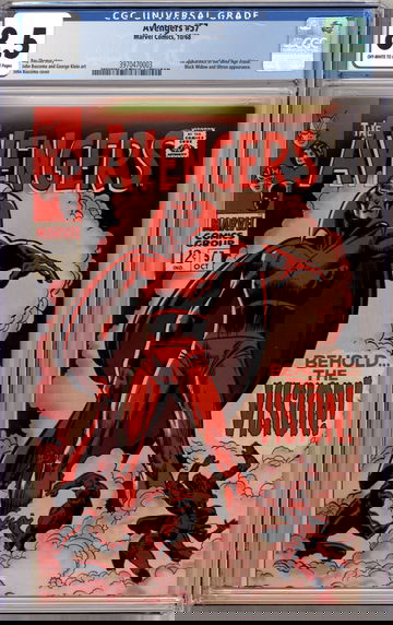 The Avengers #57 CGC 8.5 $800