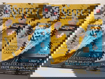 2020 select football blasters lot of 2