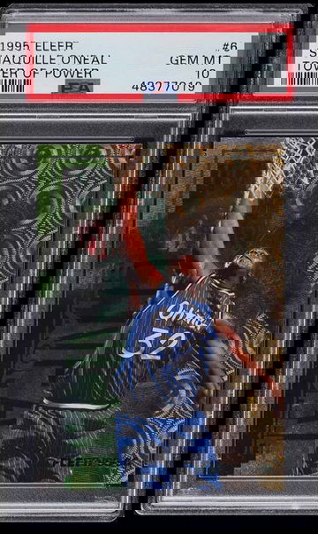 1995 Fleer Tower Of Power Shaquille O'Neal #6 PSA 10 GEM MINT 