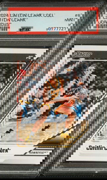 2024 Panini Caitlin Clark Collection Donruss Caitlin Clark #6 PSA 9