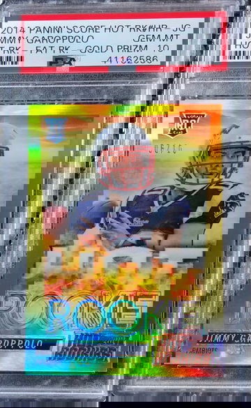 2014 Score Hot RK GOLD Jimmy Garoppolo #/10