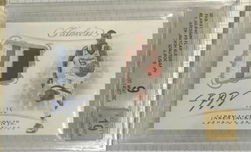 2018-19 Panini Flawless Jaren Jackson Jr Rookie Patch Autograph BGS 9/10 Auto