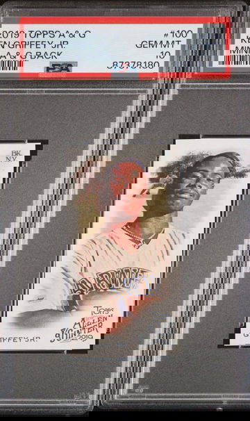 2019 Topps Allen & Ginter #100 Ken Griffey Jr Mini A&G Back PSA 10 POP 2