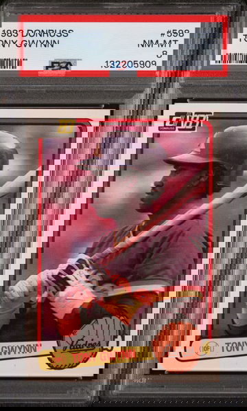 1983 Donruss Tony Gwynn #598 PSA 8