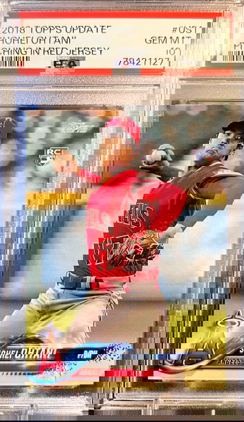 ⭐️ SHOHEI OHTANI 2018 TOPPS UPDATE #US1 PSA 10 GEM MINT RC GRADED ROOKIE CARD 🔥