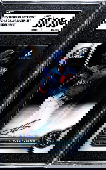 2022 Bowman Chrome Luis Chevalier 1st Auto