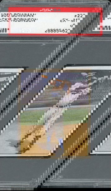 1950 Bowman Jackie Robinson