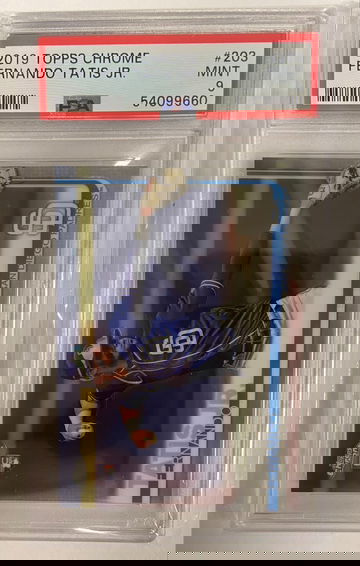 2019 Topps Chrome 203 Fernando Tatis Jr PSA 9