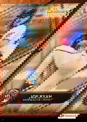 JOE RYAN 2022 Bowman Sterling #BSR-38 Refractor SP #051/199 RC Rookie Minn Twins