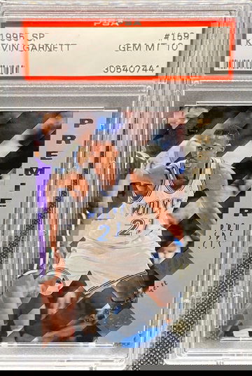 1995 SP Kevin Garnett Rookie PSA 9 #159