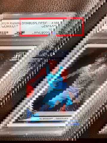 2019 panini donruss optic ja morant Psa 10