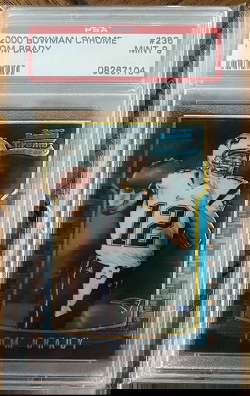 2000 Bowman Chrome Tom Brady