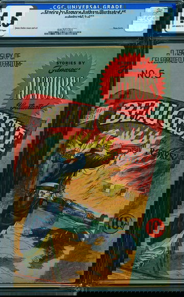 STORIES BY FAMOUS AUTHORS ILLUSTRATED #5, CGC 4.5 VG+