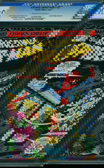 AMAZING SPIDER-MAN #137, CGC 9.2 NM-