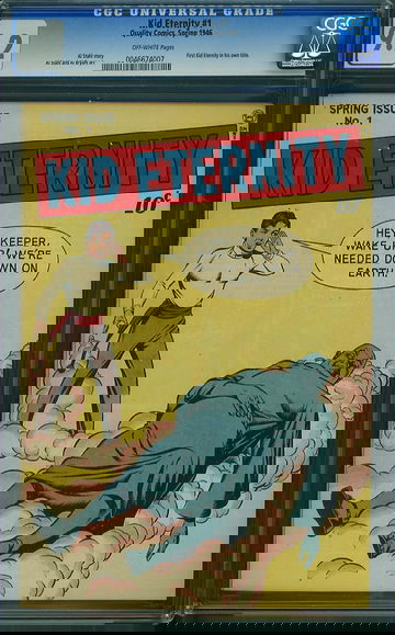 KID ETERNITY #1, CGC 9.2 NM-