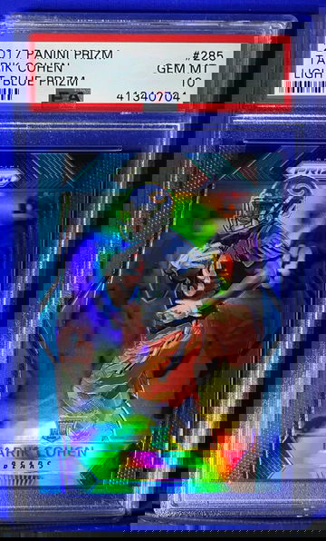 2017 Panini Prizm Tarik Cohen Light Blue Prizm PSA 10 Gem-Mint /199 (Pop 5)