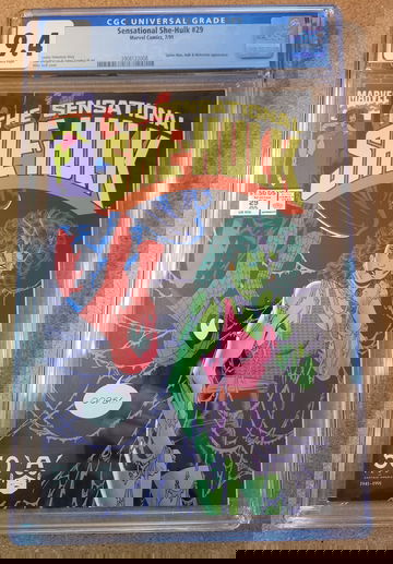 She-Hulk 29 CGC 9.4 White Pages 