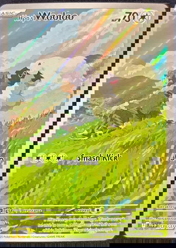 2025 Pokémon Hop’s Wooloo Journey Together 170/159 