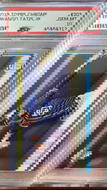 2019 Topps Chrome Fernando Tatis Jr RC PSA 10