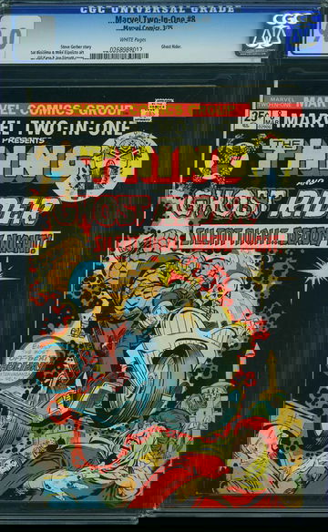 MARVEL TWO-IN-ONE #8, CGC 9.0 VFNM