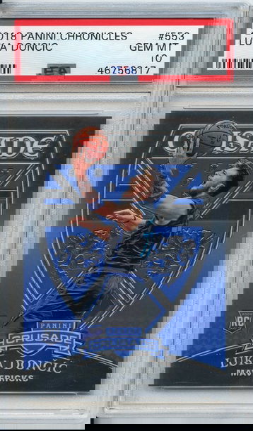 Luka Doncic Crusade Rookie PSA 10