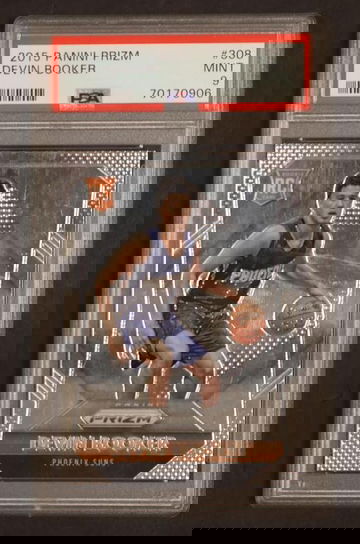 2015 Panini Prizm Devin Booker #308 RC PSA 9