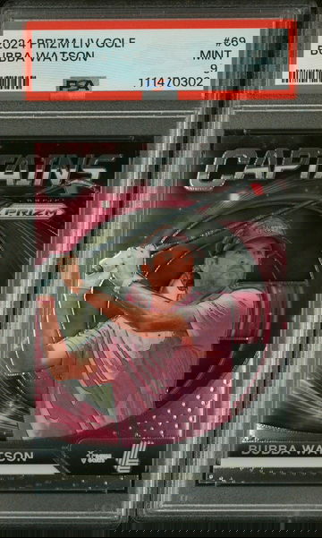 2024 Panini Prizm Liv Golf Bubba Watson #69 PSA 9