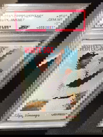 2019 Topps Heritage Eloy Jimenez PSA 10