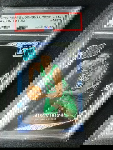 2017 Panini Donruss Optic Jayson Tatum PSA 9