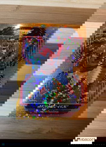 🔥2021 Panini Prizm Michael Vick Orange Disco Atlanta Falcons #330 Elusive QB