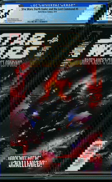 STAR WARS: DARTH VADER AND THE LOST COMMAND #5, CGC 9.6 NM+