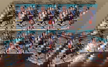 Mosaic basketball blaster box lot of 10