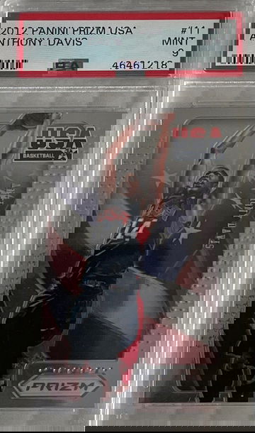 2012 Prizm Anthony Davis USA PSA 9! POP 40! 🔥